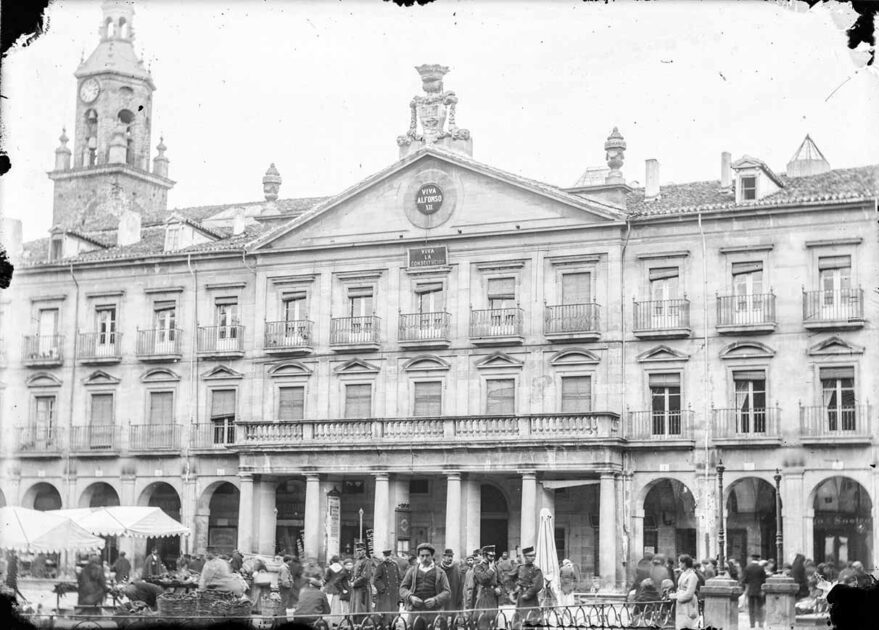 plaza de españa fachada ayuntamiento