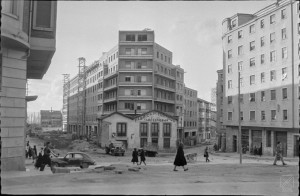 Calle Badaya en 1958. Santiago Arina