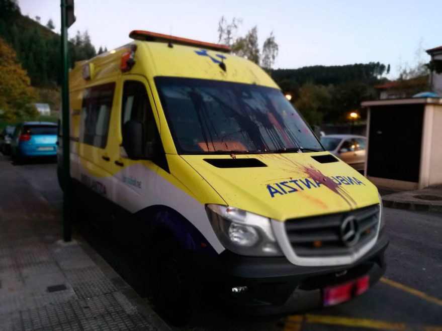 ambulancia larrialdiak ataque