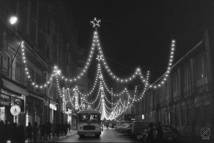 iluminacion navideña calle postas vitoria