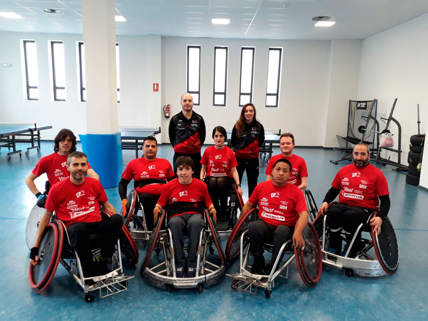 Zuzenak crea el primer equipo de rugby en silla de Euskadi