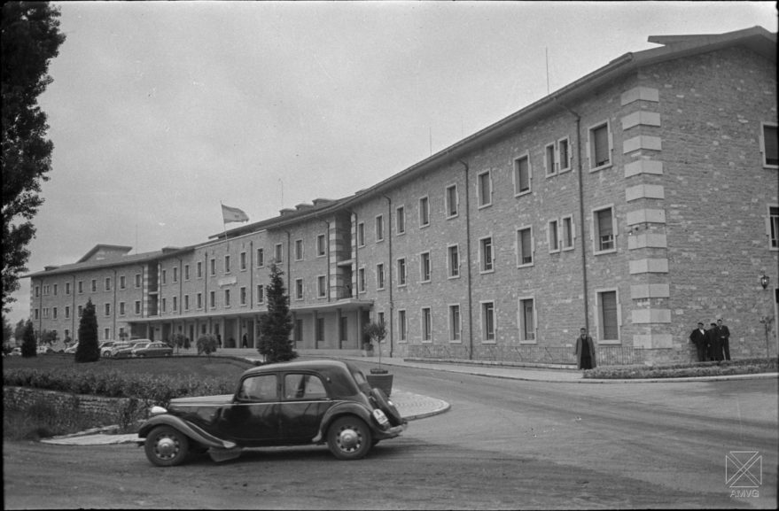 Residencia Arana, 27 de mayo de 1958. ARQUÉ. Archivo Municipal de Vitoria.