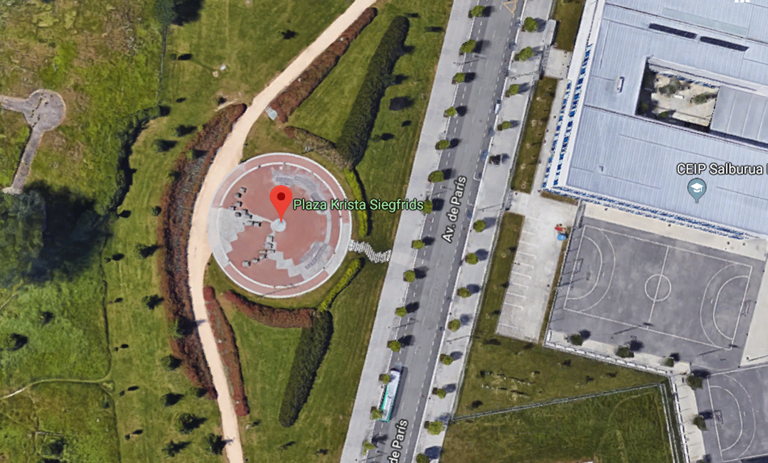 Google Maps Plaza Krista Siegfrids vitoria