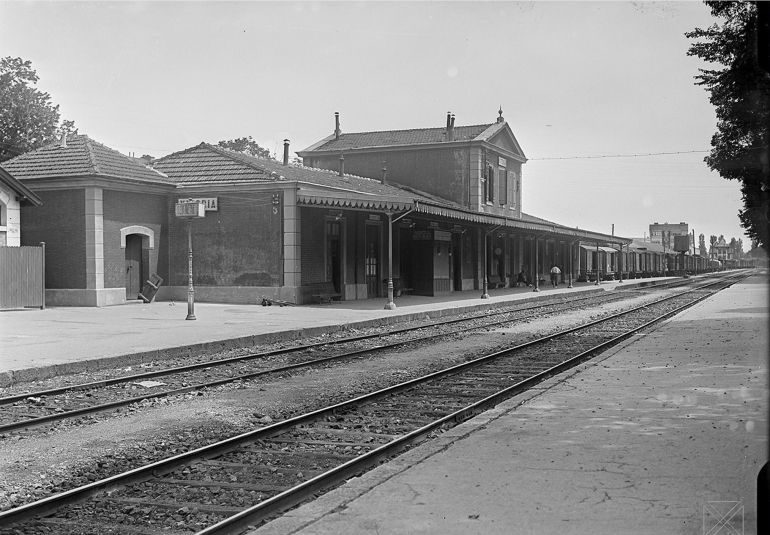 Estación de Tren de Vitoria. 1920