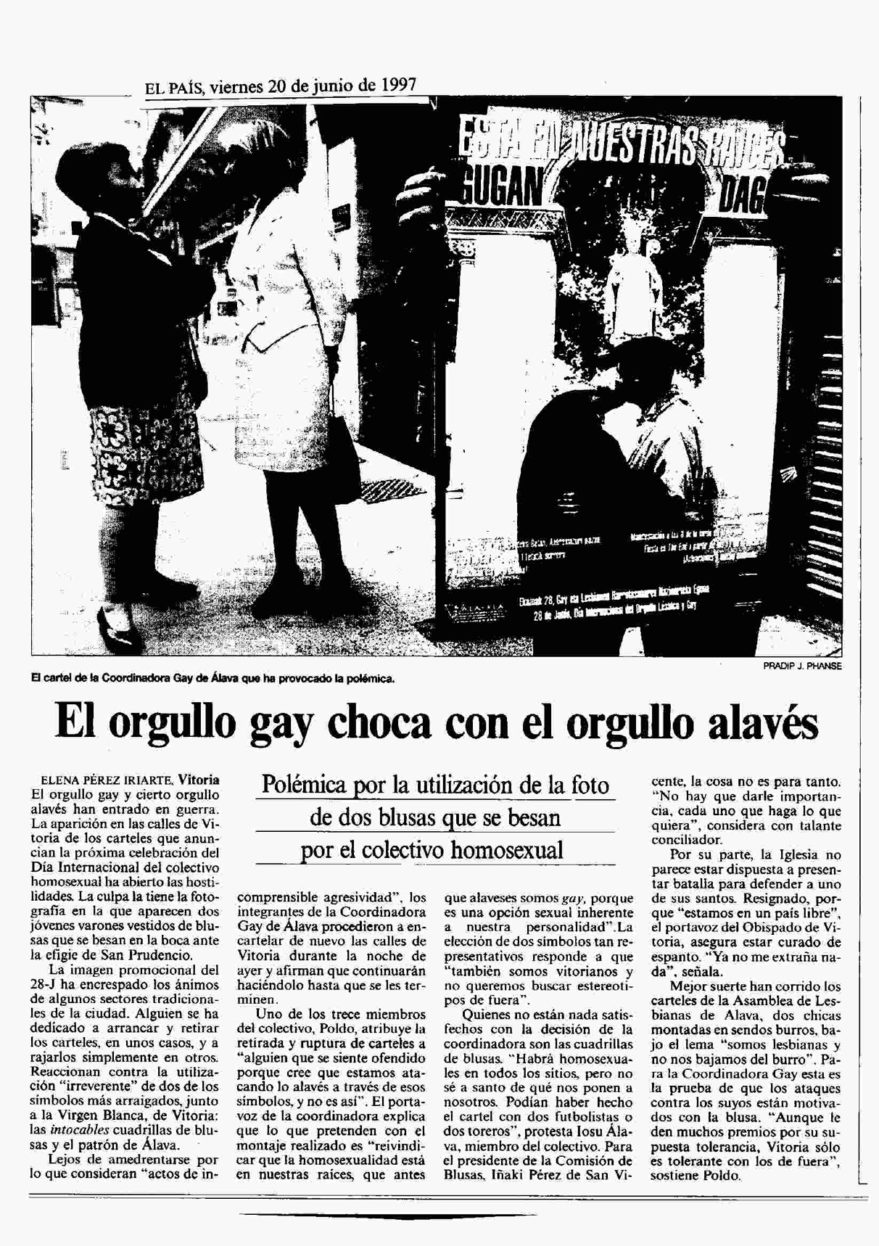 noticia orgullo gay 1997