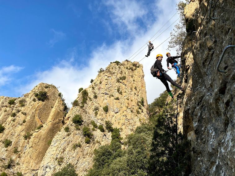 Segunda Vía Ferrata Sobrón harri gorri