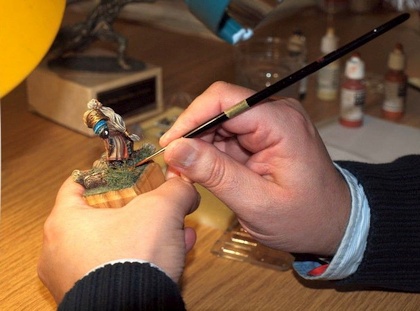 Curso de iniciación a la pintura de miniaturas - Gasteiz Hoy