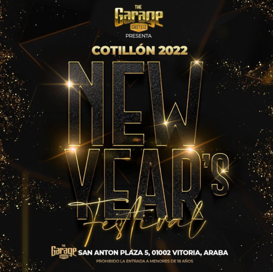 cotillon nochevieja Vitoria 2022