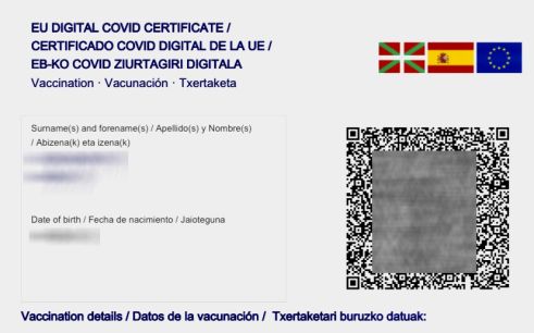Cómo conseguir el pasaporte Covid en Euskadi