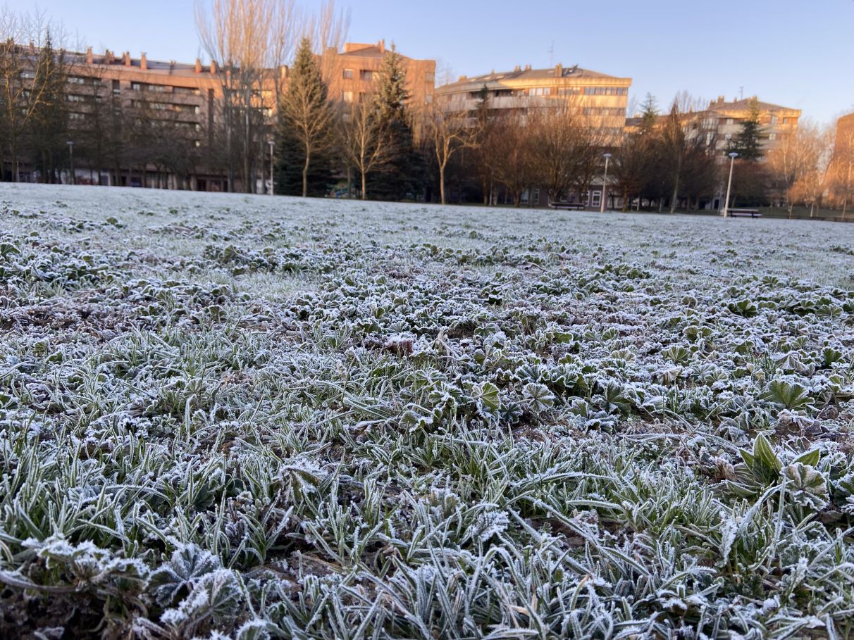 Las heladas y las horas de sol se duplican en enero en Vitoria-Gasteiz