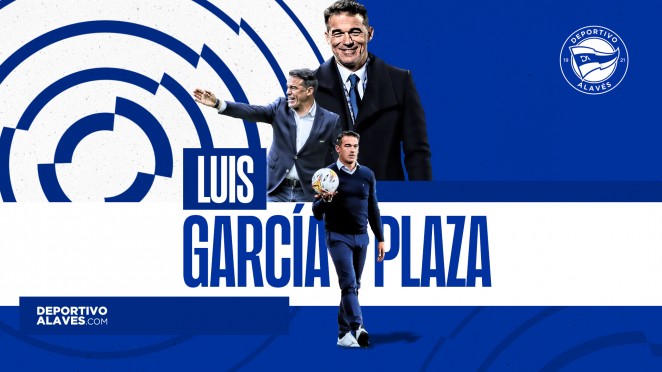 Luis García Plaza será el entrenador del Alavés en Segunda