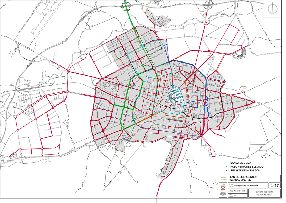 Mapa: ¿Qué calles tienen prioridad para limpiar la nieve?