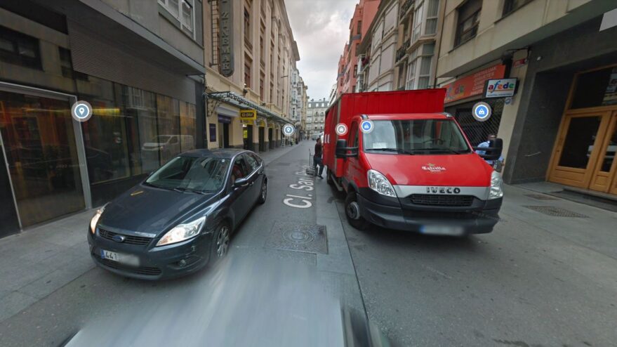 calle san prudencio google street view