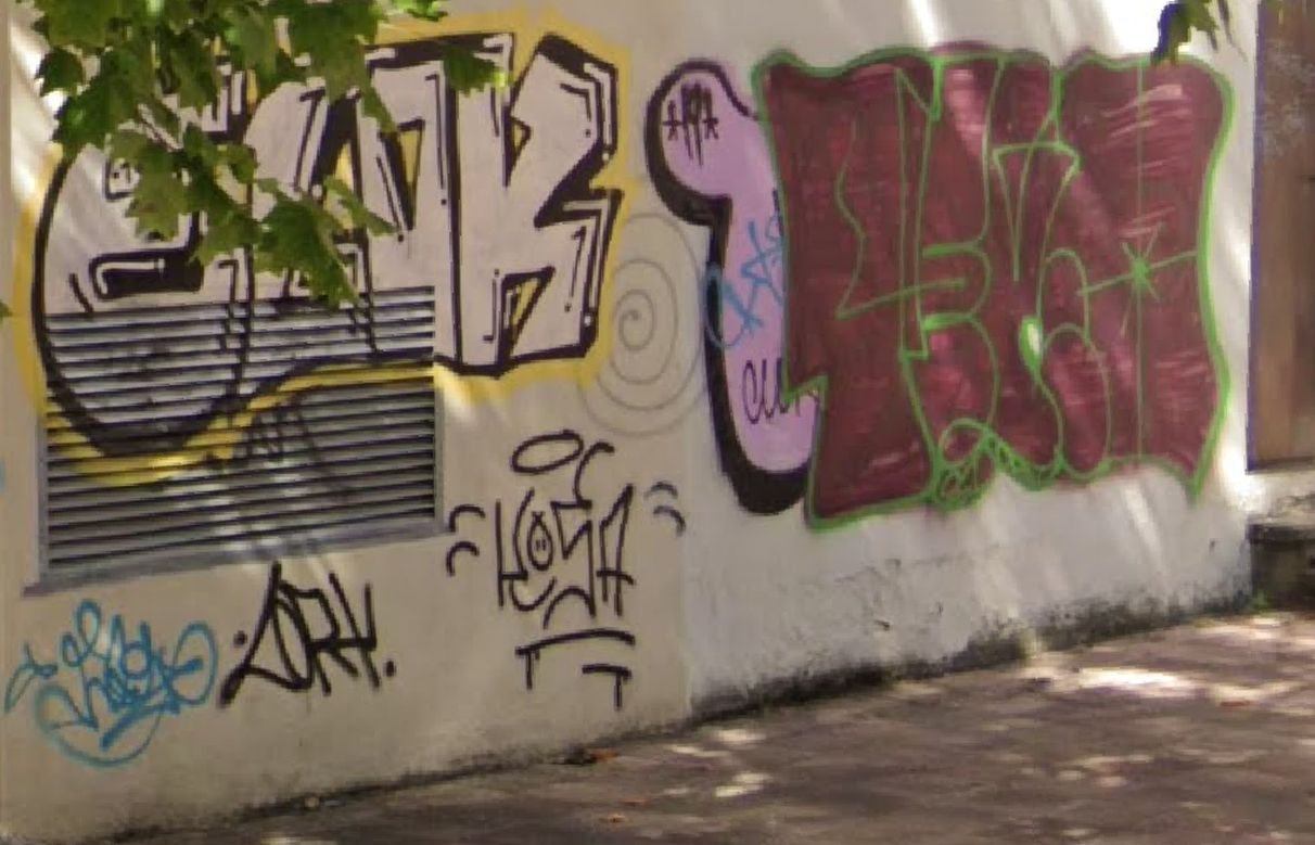 grafiti en vitoria ariznabarra