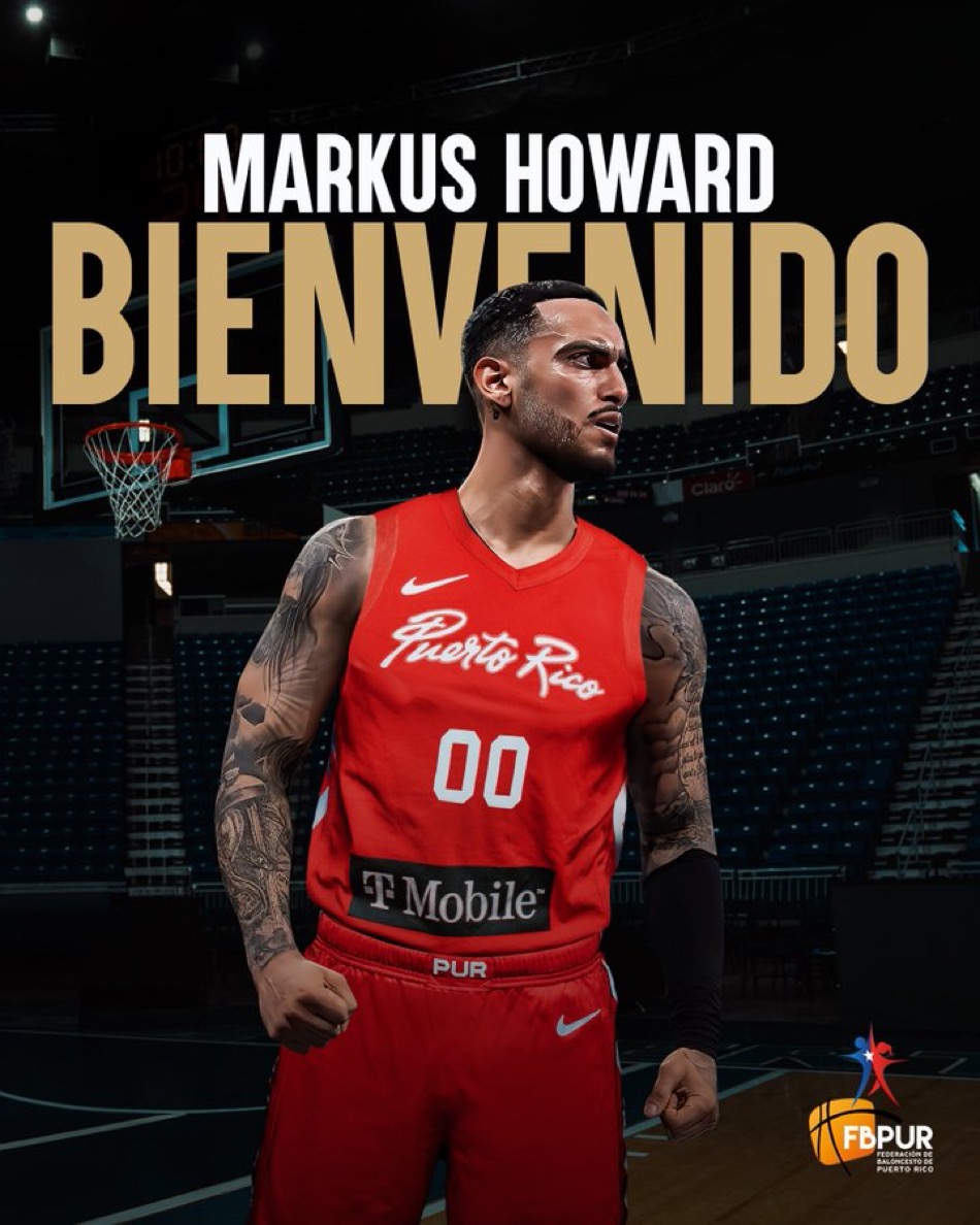 Markus Howard jugará con Puerto Rico