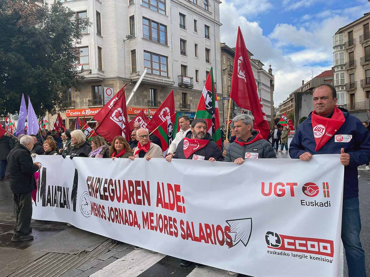 manifestacion ccoo ugt primero de mayo