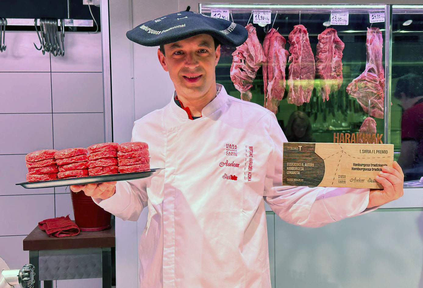 La hamburguesa campeona de Euskadi es de ternera vitoriana