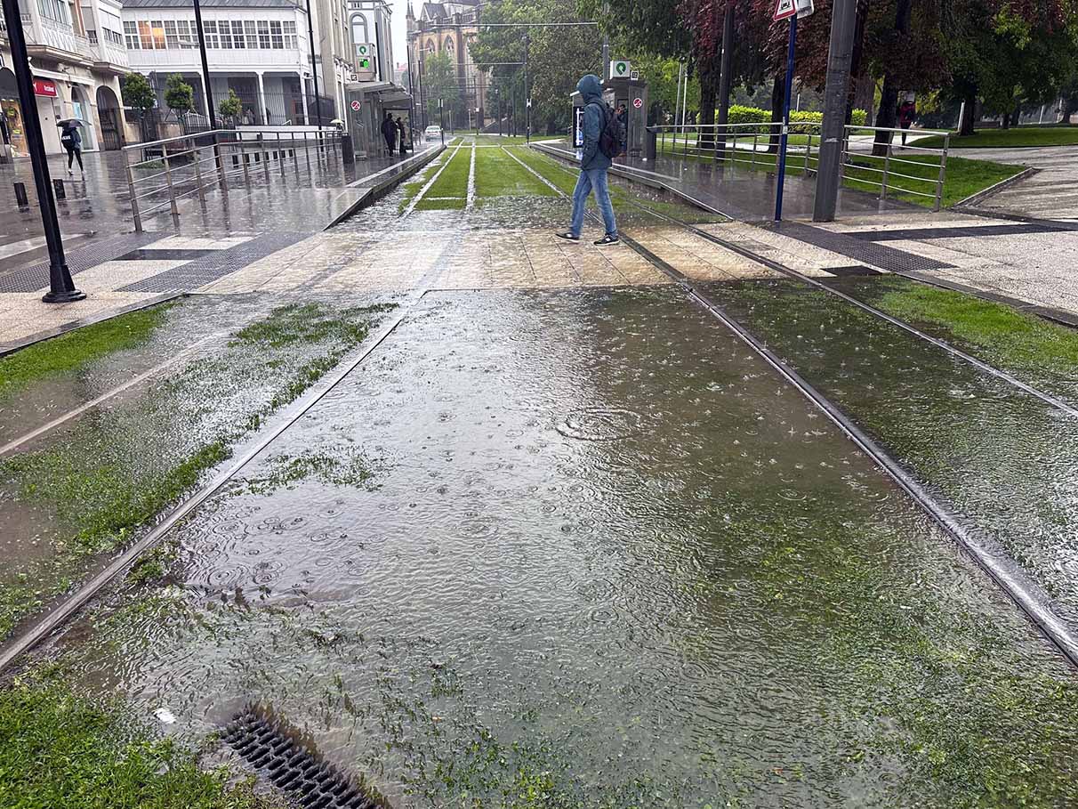 ¿Cuánto ha llovido en mayo en Vitoria? Ya es de lejos el más lluvioso de la década